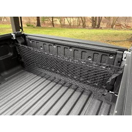 EACCESSORIES EA Trunk Organizer Cargo Net for Ford Ranger 2019–2025 – Envelope Style Cargo Net for Pickup – Premium Mesh Elastic Car Trunk Organizer Vehicle Carrier Storage – Compatible with Ranger