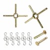 Caalii 738-04124A Shear Pins and 714-04040 Cotter Pins for Troy