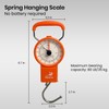 Pristis Fishing Hanging Scale, 80 LBs Fish Weight Analog Spring