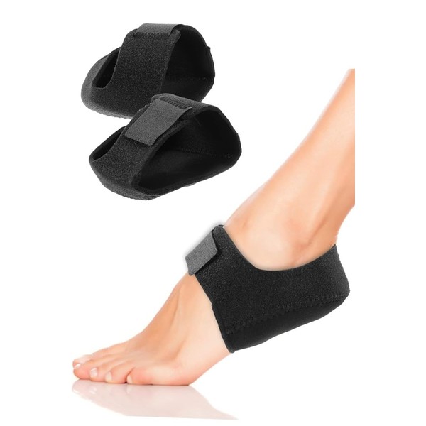 BONU Heel Supporter, 2 Pieces, Large Size, Protective Cover, Insole,