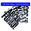 Movbudy 2 Pack Boat Registration Number Plate, Registration Sticker Plate