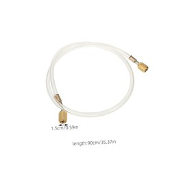 Zerodeko Filling Hose for Car Charging Pipe High Pressure Refill Hose for Automotive Air Conditioning Systems Compatible with Refrigerants Convenient Installation for Cooling Performance