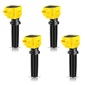 STZJAYE UF670 Ignition Coil Packs Set of 4 Compatible with Ford for Focus for Escape for Fusion for Edge for MKC for MKZ 2012 2013 2014 2015 2016 2017 2018 2019 2.0L L4 C1816 DG546