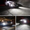 CHUSYYRAY 4Pack H11 H11 LED Headlights Bulbs Combo Kit Driving