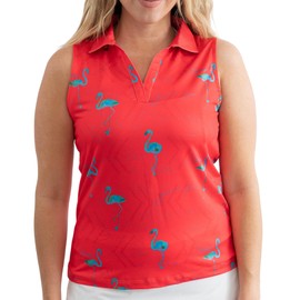 YATTA GOLF Standout Performance Golf Shirts for Women - Athletic Fit, Casual Women's Polo - Quick Dry, Wrinkle & Moisture Resistant Tops for Women