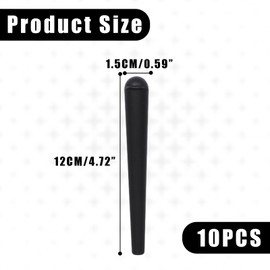 Joint Cases, Pack of 10 Transport Sleeves, 120 mm Case Tube, Joint Cases, Joint Sleeves, Joint Sleeves, Joint Sleeves, Joint Sleeve Transport Case, Plastic Joint Sleeves for Paper and Small Parts -