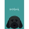 Notebook: Cute Cockapoo Lined Journal, 120 pages, ideal for a