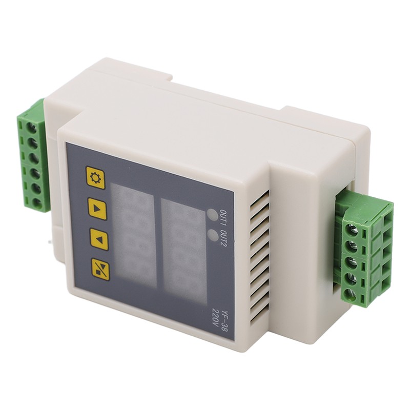 Timer Module 2 Channel Accurate LCD Screen ABS Delay Module