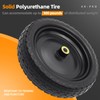 AR-PRO (2-Pack) 13" Flat Free Tire and Wheel - with
