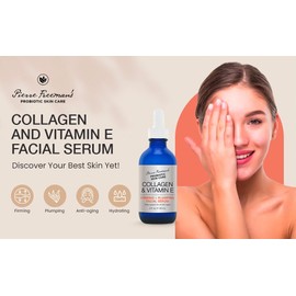 Pierre Freeman's Probiotic Skin Care Collagen & Vitamin E Firming & Plumping Facial Serum (2 oz)