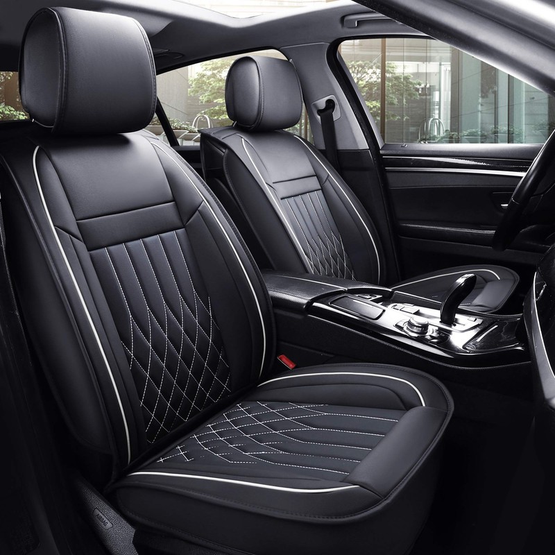 Aierxuan Front Car Seat Covers Universal Fit for Honda Civic