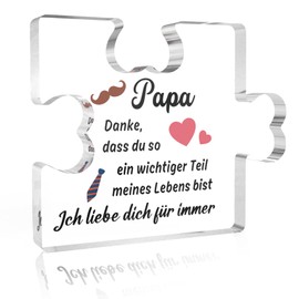 Vatertagsgeschenke für Papa Acrylplakette,Papa Geschenk Vatertag Geburtstag,Geschenke für Papa,Geschenkideen für Papa,Geburtstagsgeschenk für Papa,Danke Papa Geschenke,Geschenk von Kindern für Papa