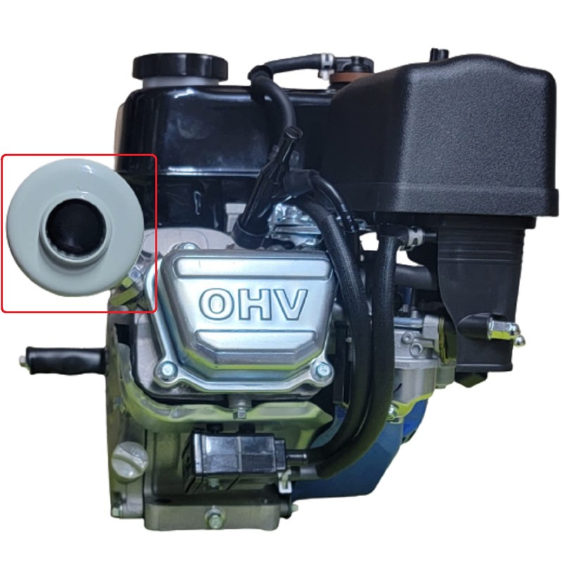 Short low profile Exhaust for Tillotson 212 hemi, Predator 212cc,