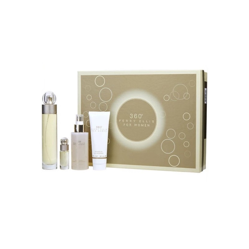 Perry Ellis 360 For Women 4 PCS Eau De Toilette