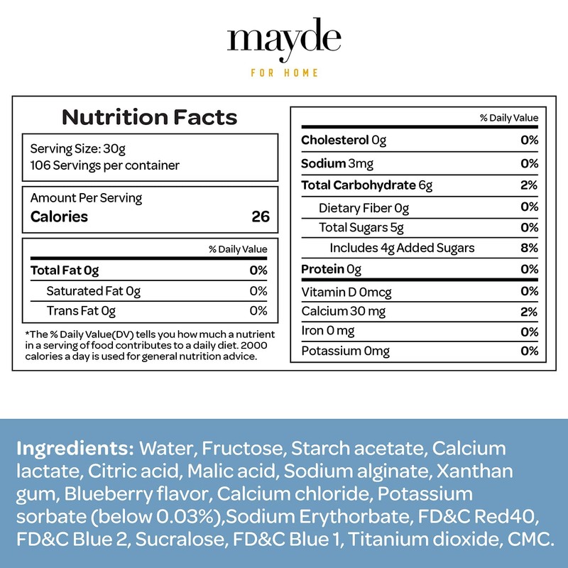 Mayde Popping Boba Pearls for Drinks, Desserts, & Breakfast Bowls