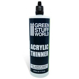 Green Stuff World for Models and Miniatures Acrylic Thinner 2102 240mL