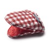 Zeal V124R Gingham Mini Mitt Pot Holder, Cotton, Red, 17.5