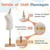 Child Mannequin, Adjustable Kids for Apparel Scarf Window Shop Display