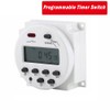 SagaSave Programmable Timer Switch, 220V Electric Weekly Digital Timer with