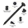 VGBUY Deck Screws #14 x 3 inch,Heavy Duty Exterior Wood