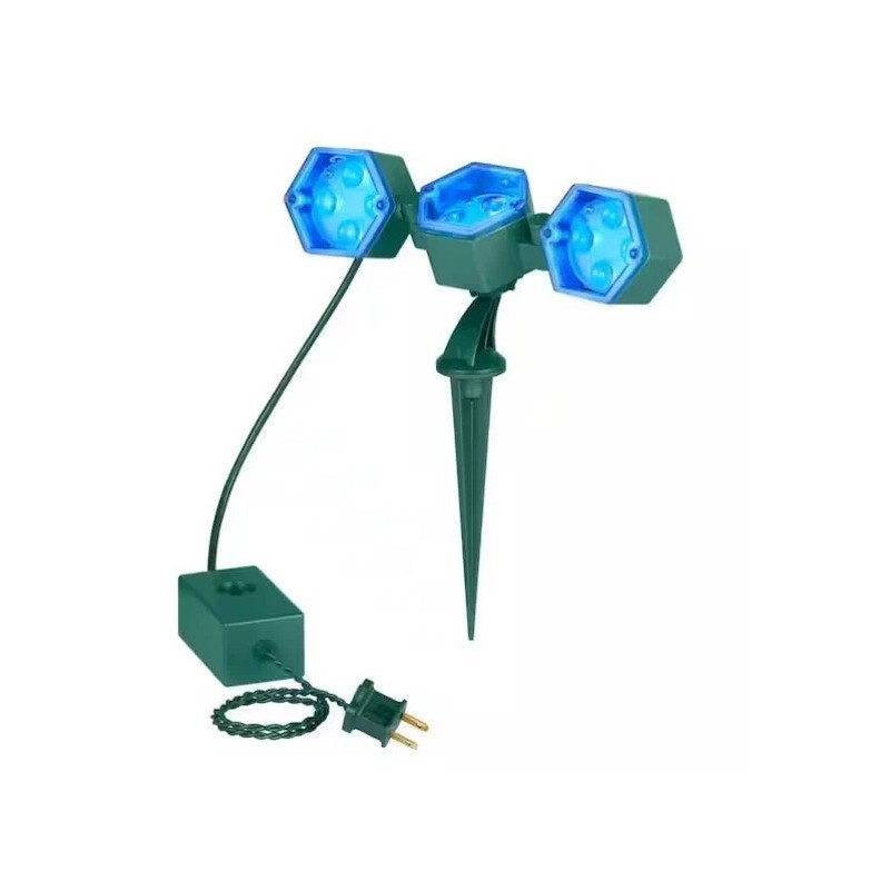 Home Accents 3-Piece Multi-Colored Hexagon Spotlights