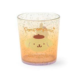 Sanrio 176079 Clear Tumbler, Pom Pom Pudding, AS Resin, Tableware, Cup, Capacity: Approx. 10.1 fl oz (300 ml)