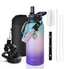 RAYMYLO Insulated Water Bottle 32 oz, Triple Wall Vacuum Stainless