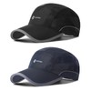 AYPOW 2 Pieces Baseball Cap Men Women Unisex Quick Drying