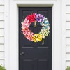 Wreath Simulation Flower Garland Garden Home Decoration
