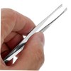 Mikinona 24pcs Brow Tweezers Arrow Pattern Eyebrow Clip Tweezers for