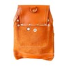 Heavy Duty Tool Carpenters Tool Pouch, Orange, Natural Leather, 10
