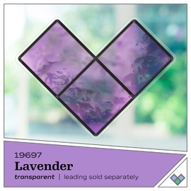 Gallery Glass, Lavender Stained Glass 2 fl oz Brilliant Smooth Finish Paint, Perfect for Easy to Apply DIY Arts and Crafts, 19697