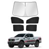 Canvcle Sunshades for 2019-2025 2026 Ford Ranger 4Door Windshield Sunshade
