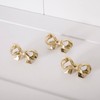 UniDes 4 Pack Gold Brass Knobs for Dresser,Drawers and Cabinet,