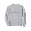 Massage Therapist Uniform for Masseuse or Masseur Therapy Sweatshirt