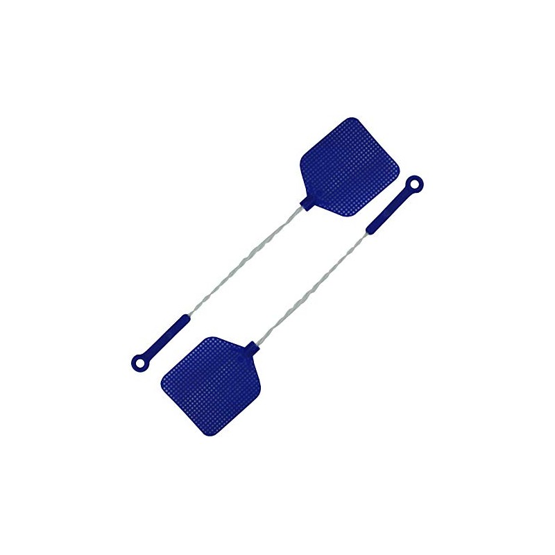 Fly Swatter with Wire Handles 2 Pack, Assorted Colors