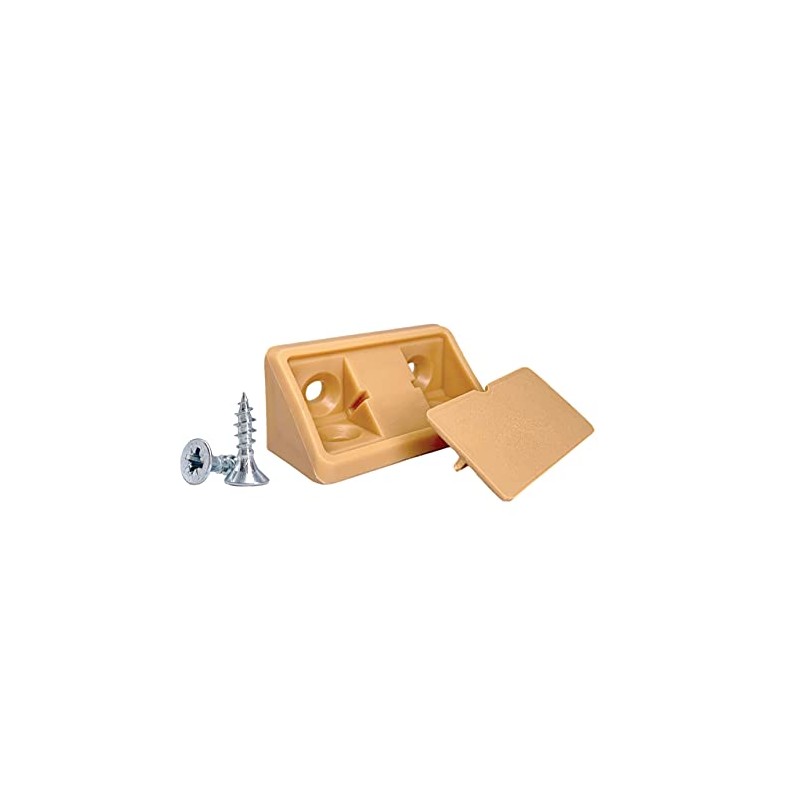 (Pack of 10 pcs) Light Brown Shelf Brackets 44 x