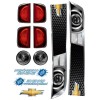 Twisted Grafix Camaro Headlight Decal Kit street stock super street