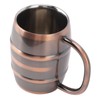 Stainless Steel Beer Mug Double Layer Insulation Multipurpose Safe Ergonomic