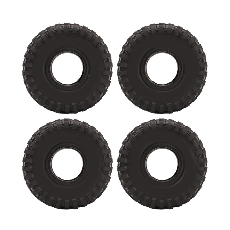 1.9in RC Car Tire Uneven Texture Surface Stable Grip Rubber