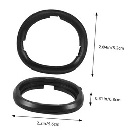 Angoily Vr Lens Protector Frame Scratch-Resistant Replaceable Glasses Ring Glasses Protector for Vr Headset