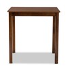 Baxton Studio Pub Tables, Walnut