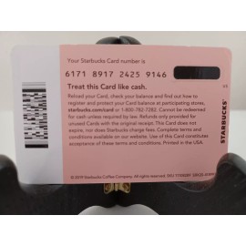 STARBUCKS CARD 2019 " HANUKKAH "  GREAT PRICE  BRAND NEW