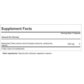 ANDREW LESSMAN Branched Chain Amino Acids 360 Capsules - Pure, Free-Form Essential BCAA Formula: Leucine, Isoleucine and Valine. Hypoallergenic. Easy-to-Swallow Capsules. No Additives.