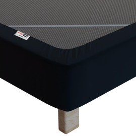Protege-Sommier-Noir 90 x 190 x 20 cm