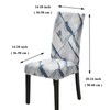 HZDHCLH Chair Covers Set of 4/6 Stretch Modern Chair Slipcovers