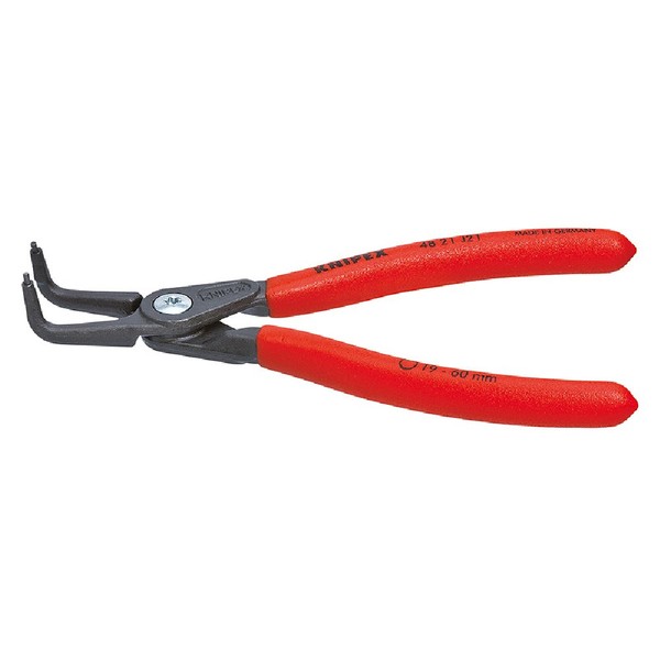 48 21 J41 SB Precision Circlip Pliers 5, 91-5, 51" 90° Angled In Blister Packaging