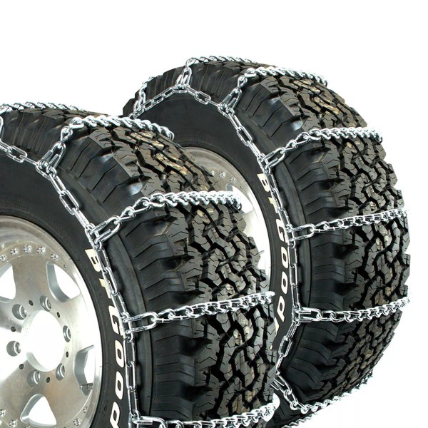 Titan Truck Link Tire Chains On Road Snow/Ice 5.5mm 245/70-16