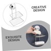 Gatuida Powerful Suction Cup Soap Holder Double Layer Stainless Steel