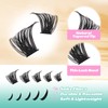 GEMERRY Wimpern Extensions Spikes DIY Cluster Wimpern D Curl Individuelle
